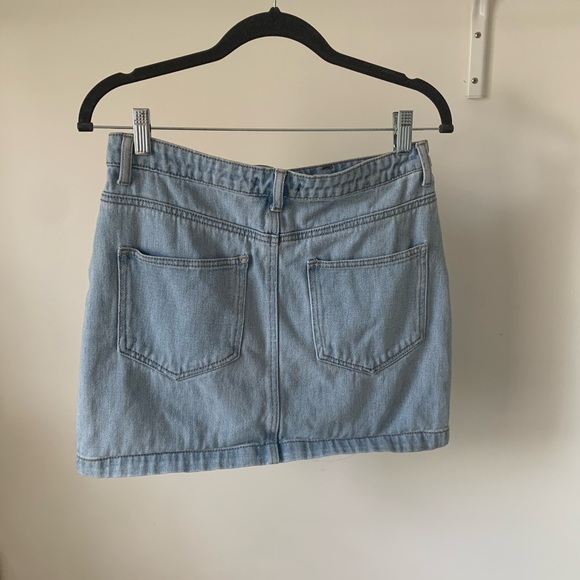 mini jean skirt - Picture 2 of 2